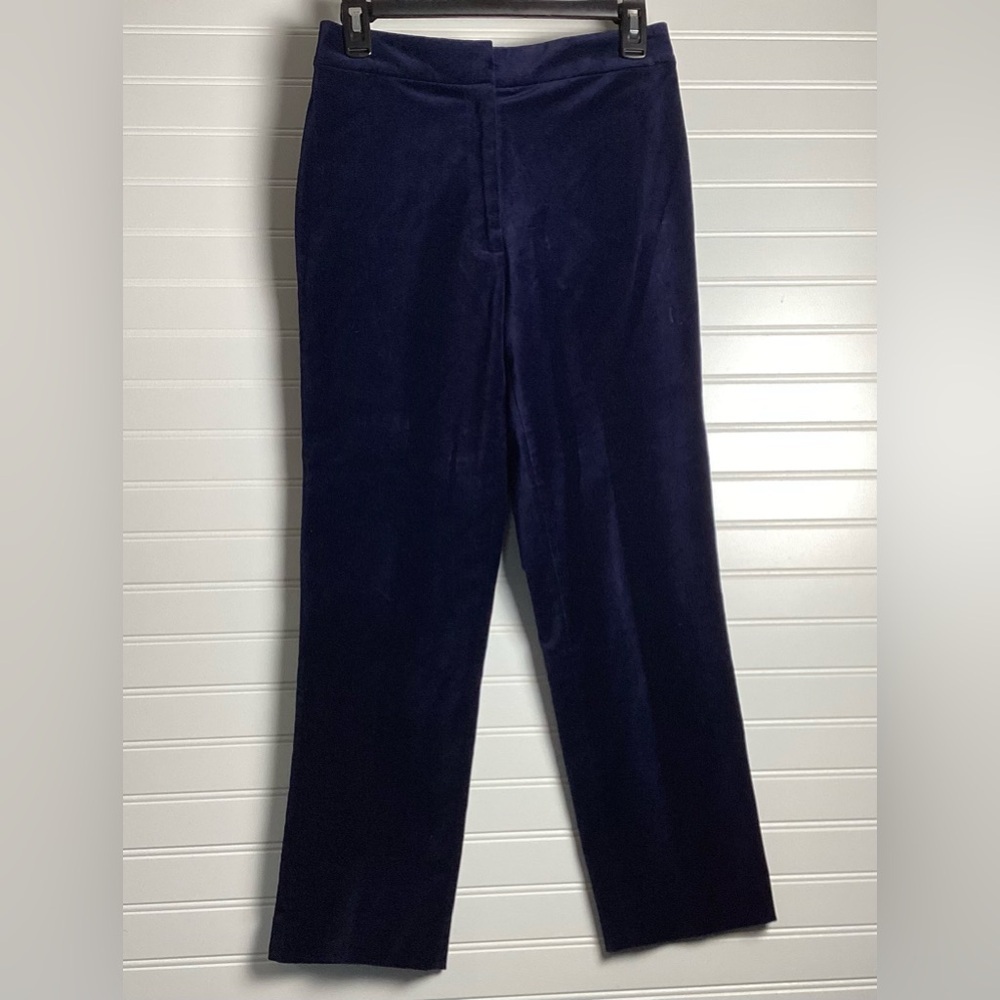 KATE SPADE New York navy Blue corduroy Straight leg pants Size 2